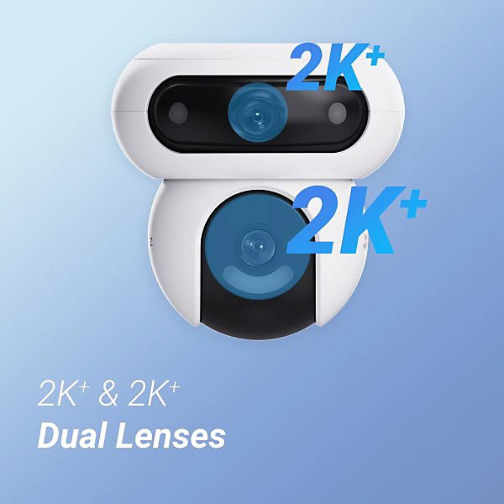 EZVIZ HB90 Dual 2K Smart Battery Camera with Solar Panel Kit — image 2