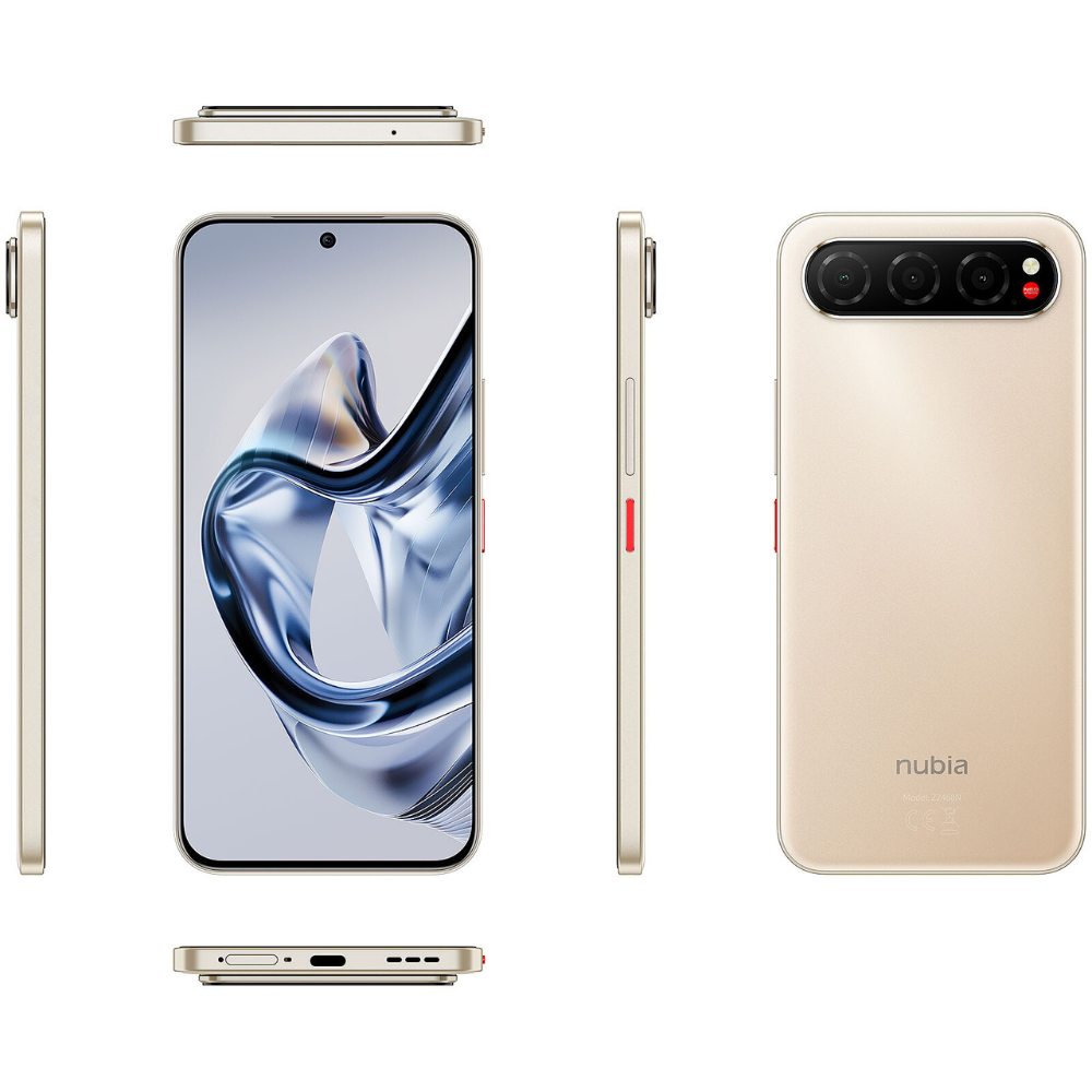 ZTE Nubia Air 5G Dual SIM 256GB Titanium Desert 8GB RAM Smartphone – Powerful 5G Performance — image 2