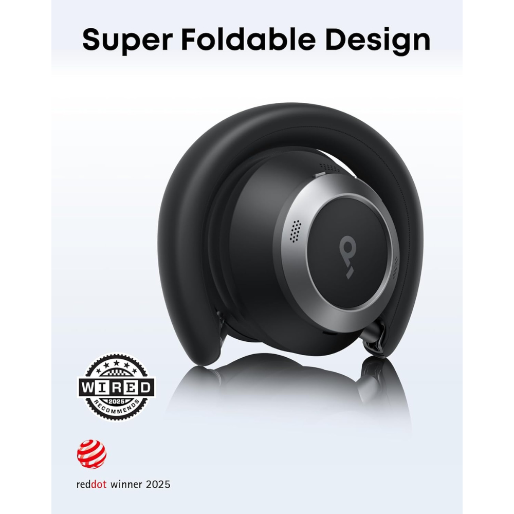 ANKER Soundcore Space One Pro Black A3062H11 Noise Cancelling Headset — image 4