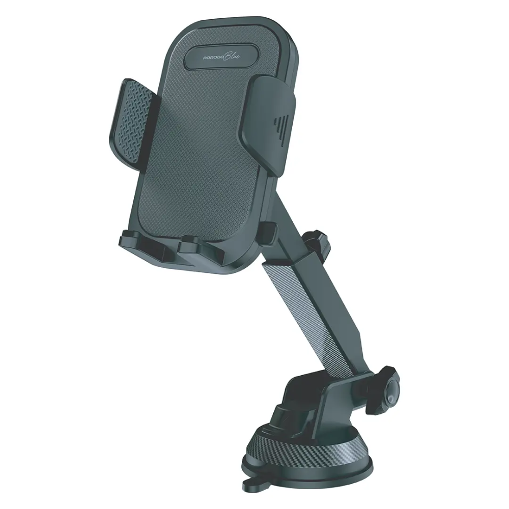 Porodo Blue Full Angle Rotating Base Car Phone Holder Multi Surface PBXEM13BK — image 1