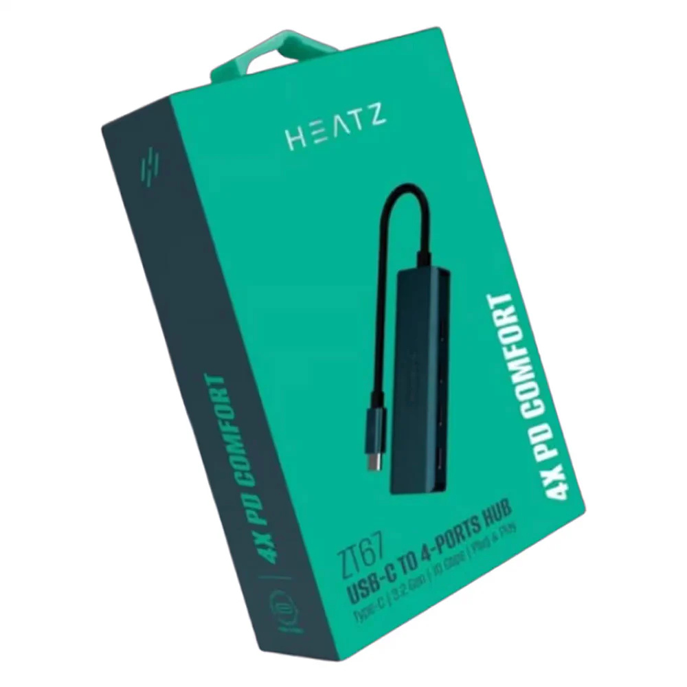 Heatz ZT67 Type C 4 Port Hub 3.0 Gen — image 2