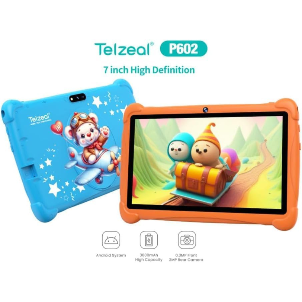 Telzeal P602 7INCH Display 4GB RAM 128GB Memory Android Tablet — image 3