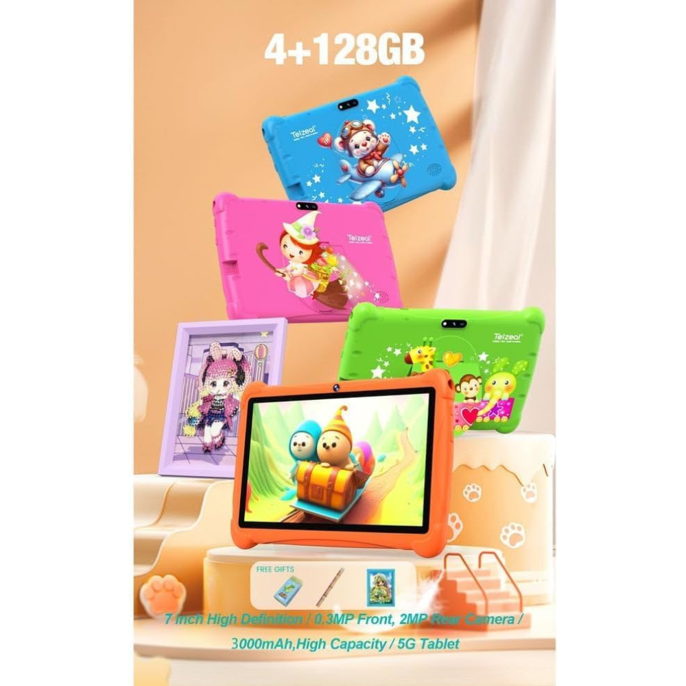 Telzeal P602 7INCH Display 4GB RAM 128GB Memory Android Tablet — image 2