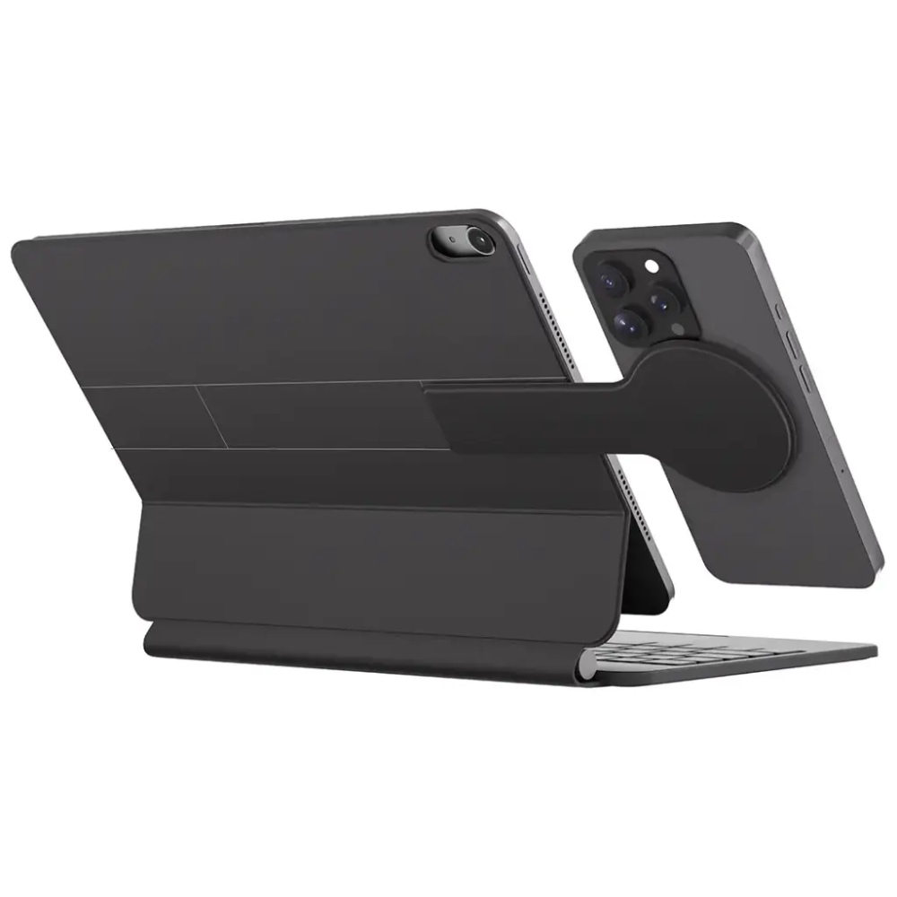 Powerology Dynaboard Wireless Keyboard Case with MagSafe Phone Holder for I Pad 10TH Gen PWMK10BK — image 3