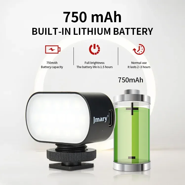 Jmary FM-16RGB Mini RGB Video Portable Rechargeable Photography Light Price in | Future IT — image 4
