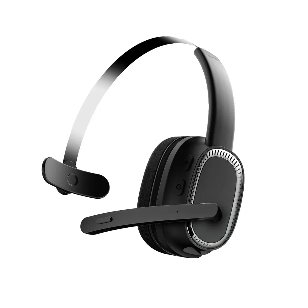 Porodo ENC Wireless Work Headphone Black - Noise Cancelling Bluetooth — image 2