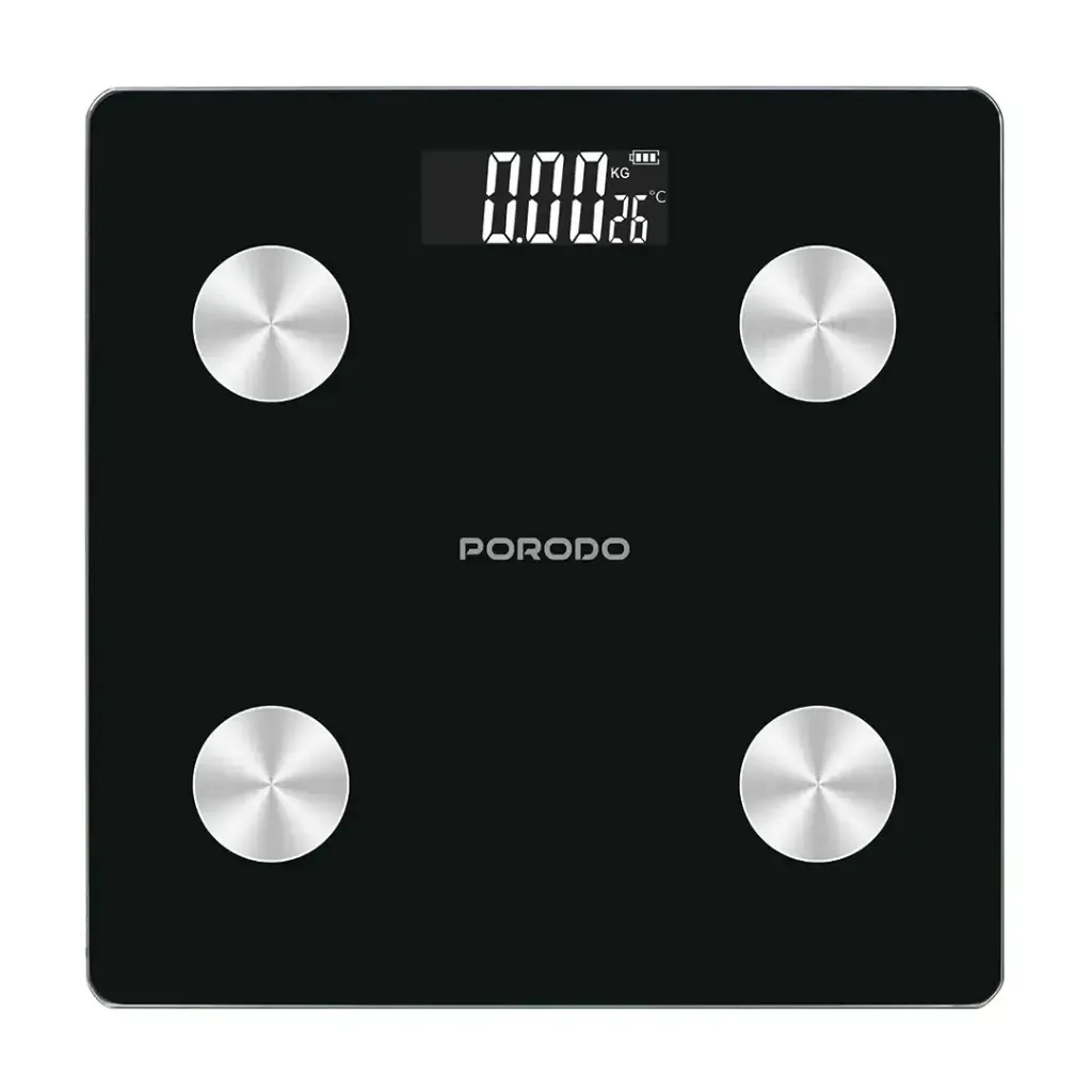 Porodo Lifestyle Gravis Smart Body Scale Fat & BMI - Ultimate Health Monitor Future IT — image 1