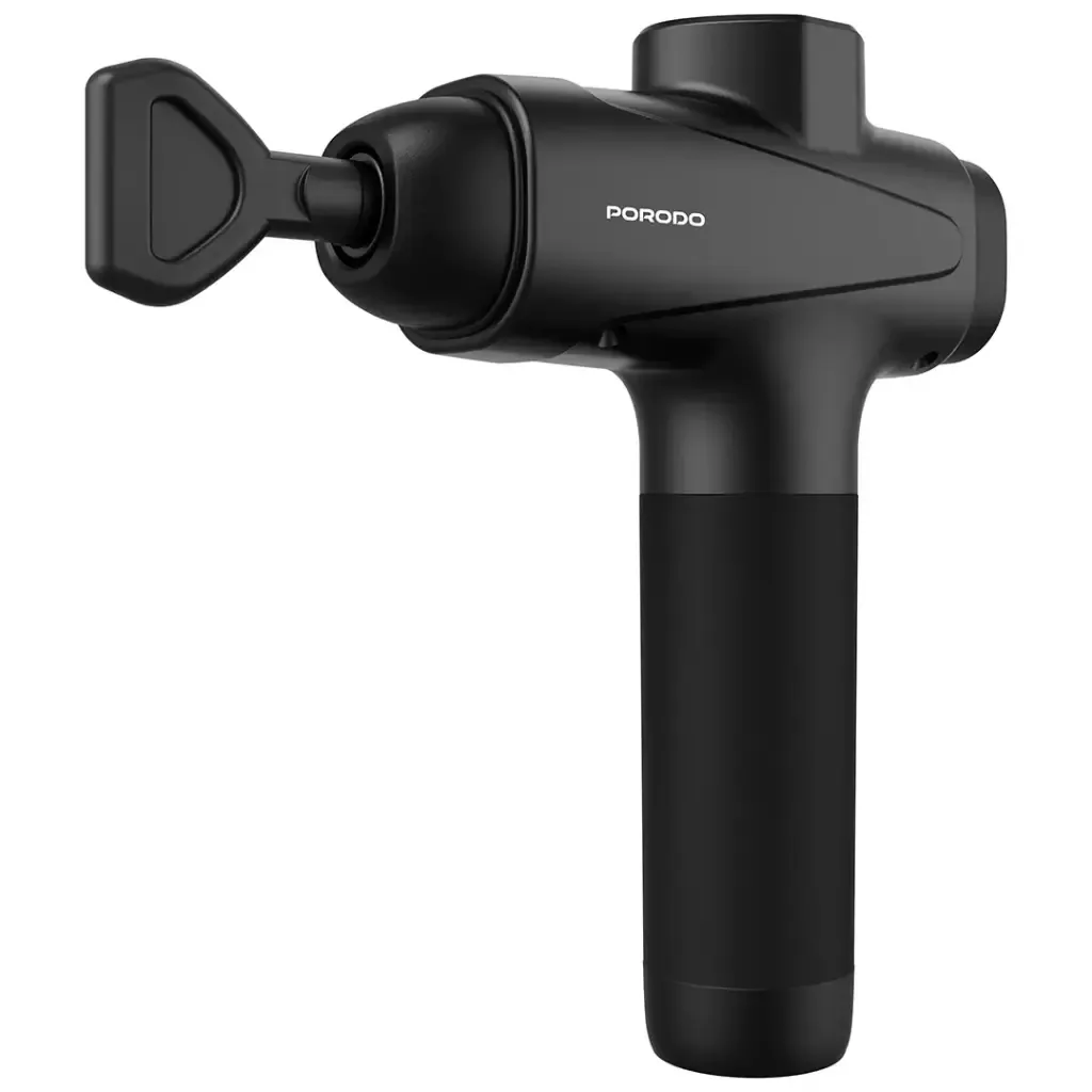 Porodo Lifestyle Multi-Head Deep Massage Gun Black - Ultimate Muscle Relief — image 5