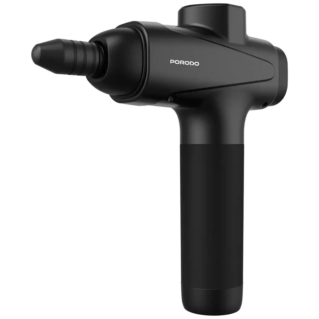 Porodo Lifestyle Multi-Head Deep Massage Gun Black - Ultimate Muscle Relief — image 7