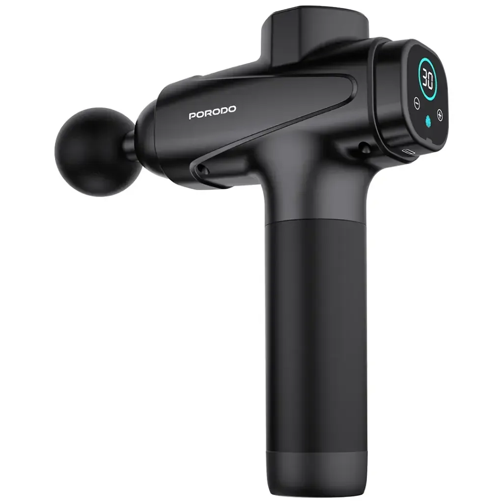Porodo Lifestyle Multi-Head Deep Massage Gun Black - Ultimate Muscle Relief — image 9