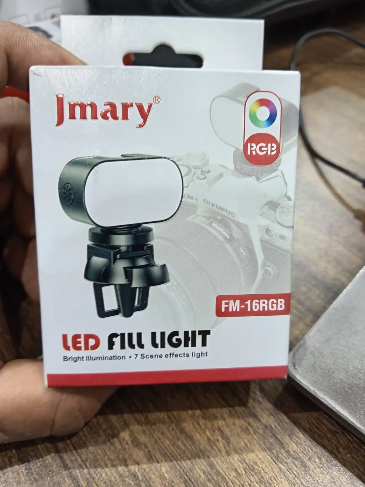 Jmary FM-16RGB Mini RGB Video Portable Rechargeable Photography Light Price in | Future IT — image 5