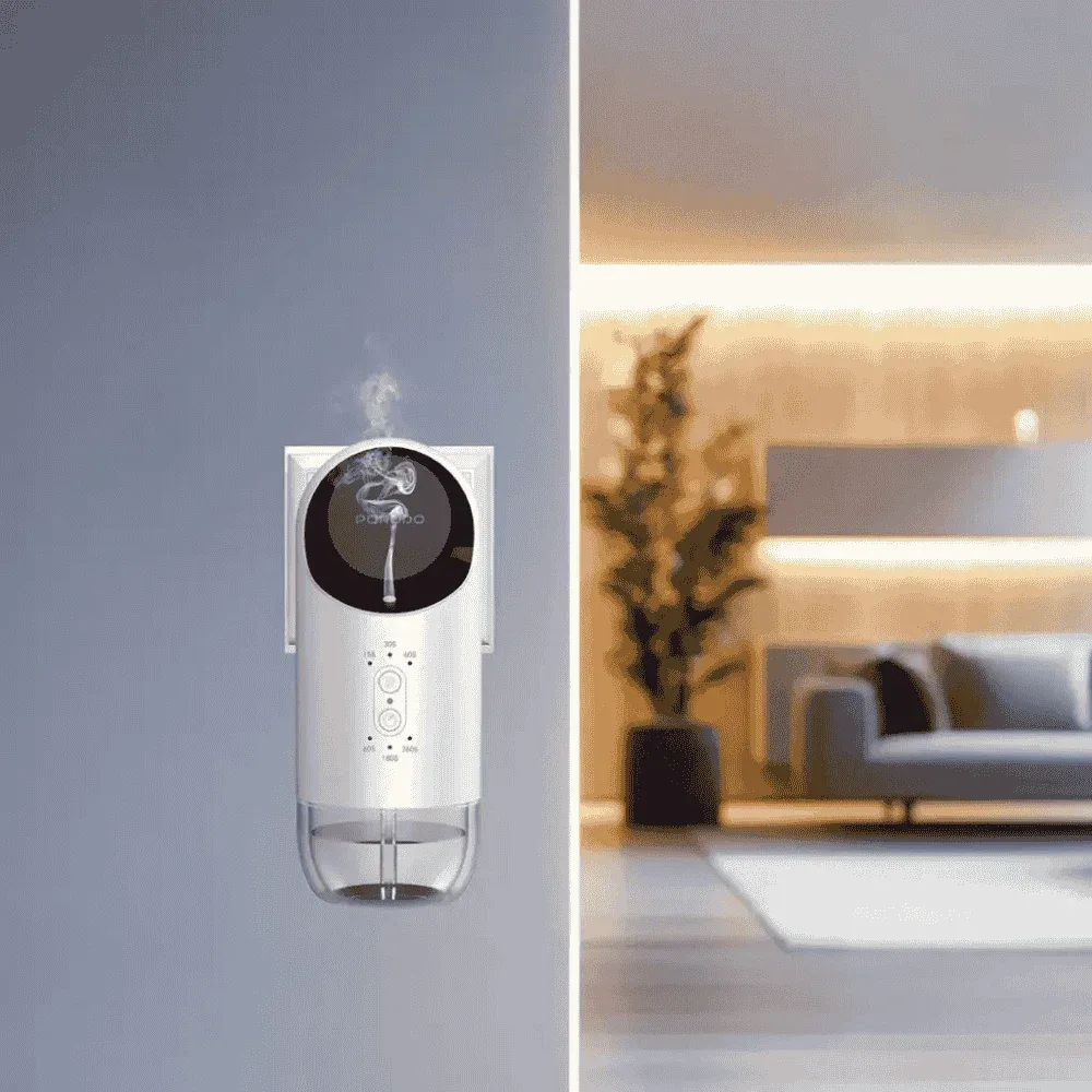 Porodo Essential Oil Diffuser - 120mL Wall Plug Waterless Aromatherapy — image 4