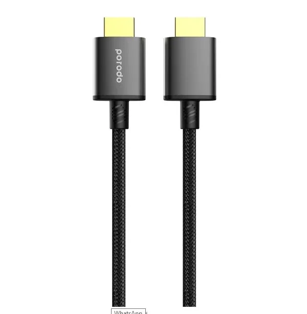 Porodo 8K HDMI Cable – Premium Ultra-HD Braided 2M Performance — image 1