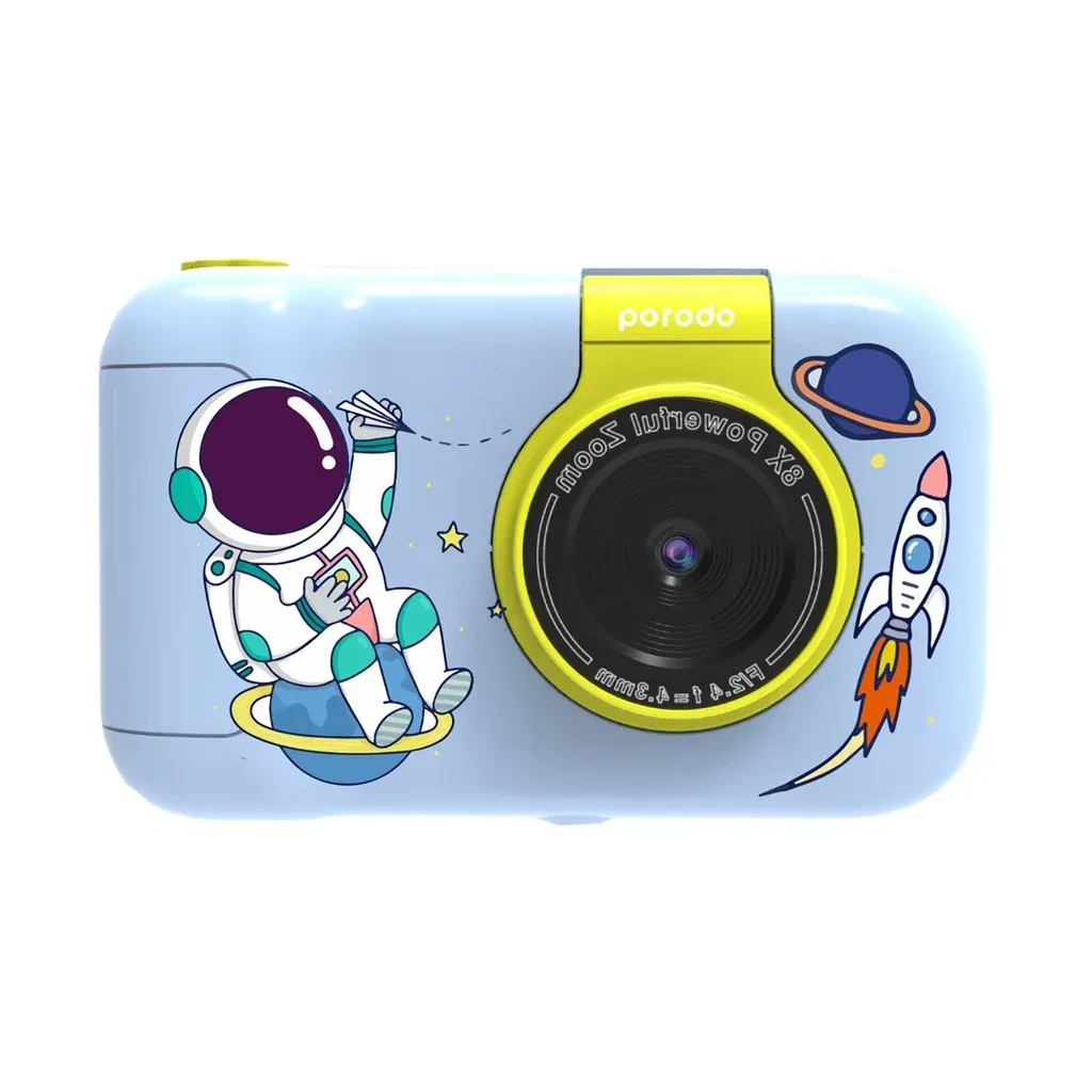 Porodo Lifestyle Kids Flip Digital Camera With Tripod Stand — image 2