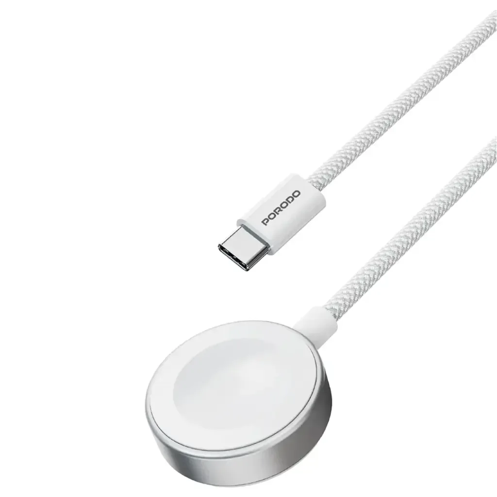 Porodo Magnetic Watch Charger – Fast & Reliable 1M Charging Cable — image 1