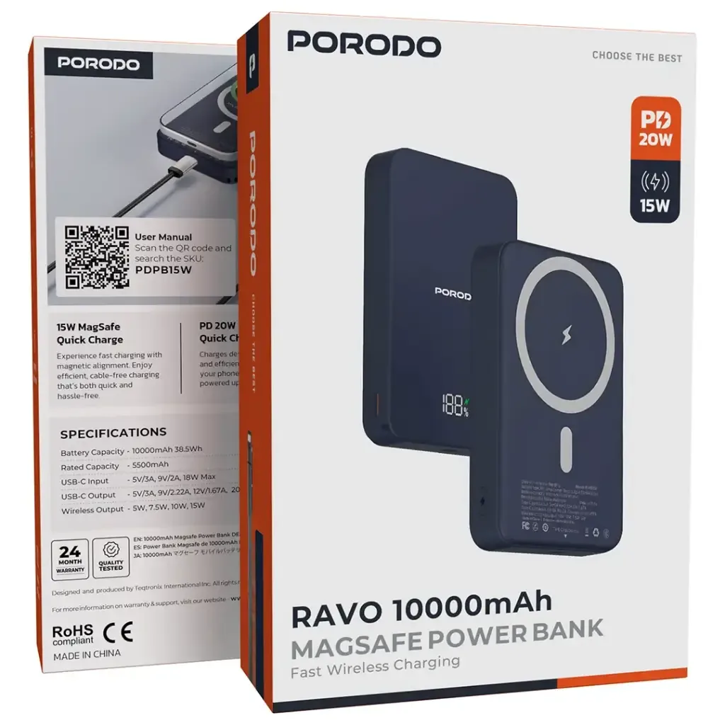 Porodo Ravo 10000 Mah Magsafe Power Bank — image 2