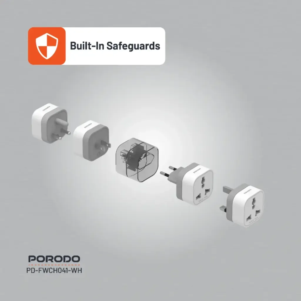 Porodo 150+ Countries Univesal AC Adapter — image 2