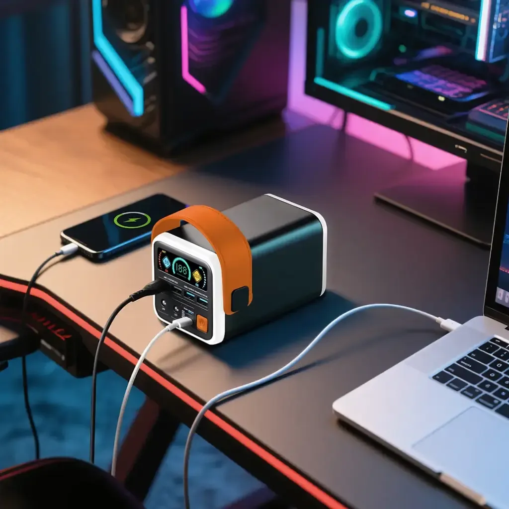 Porodo Cappadoc 60000mAh Multi-Port Power Bank with TFT Display — image 2