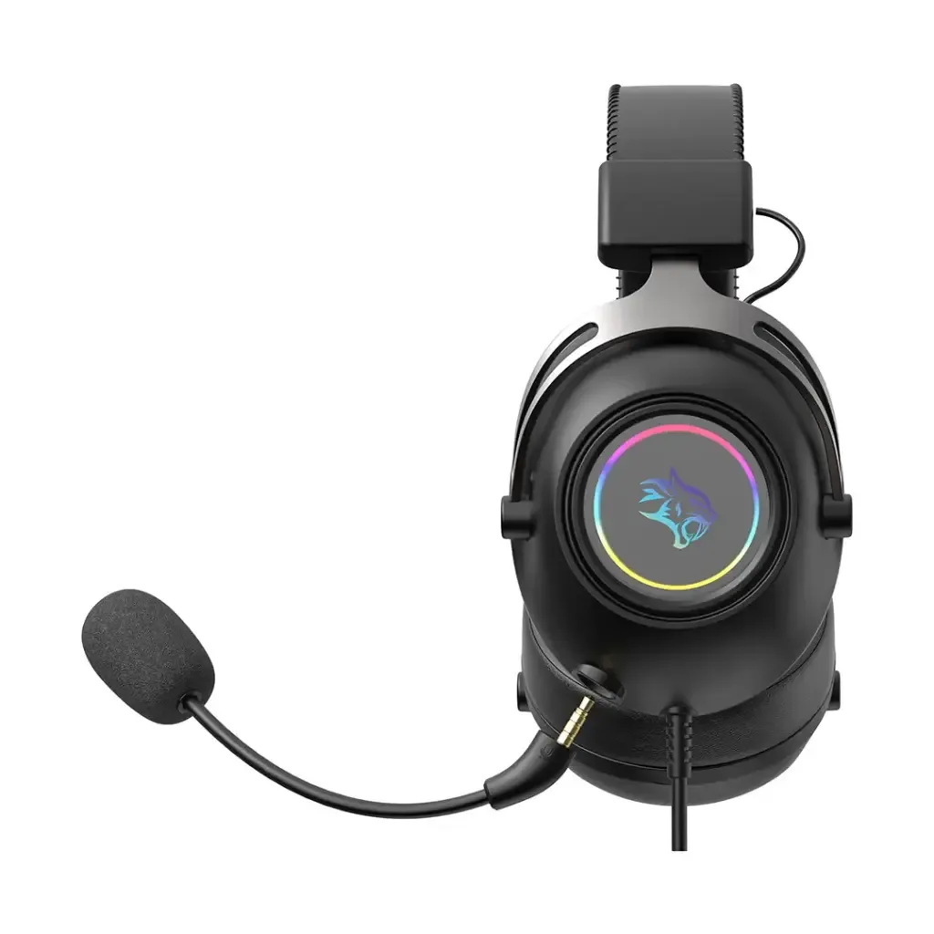 Porodo Infinity Mirror RGB Gaming Headset Plug and Play — image 2