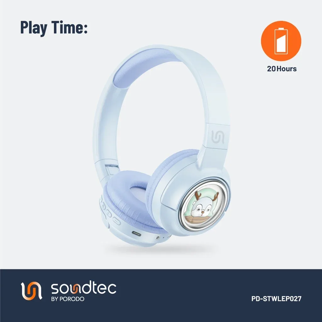 Soundtec Moose Wireless Kids Headphone 85 Db Safe Sound — image 2