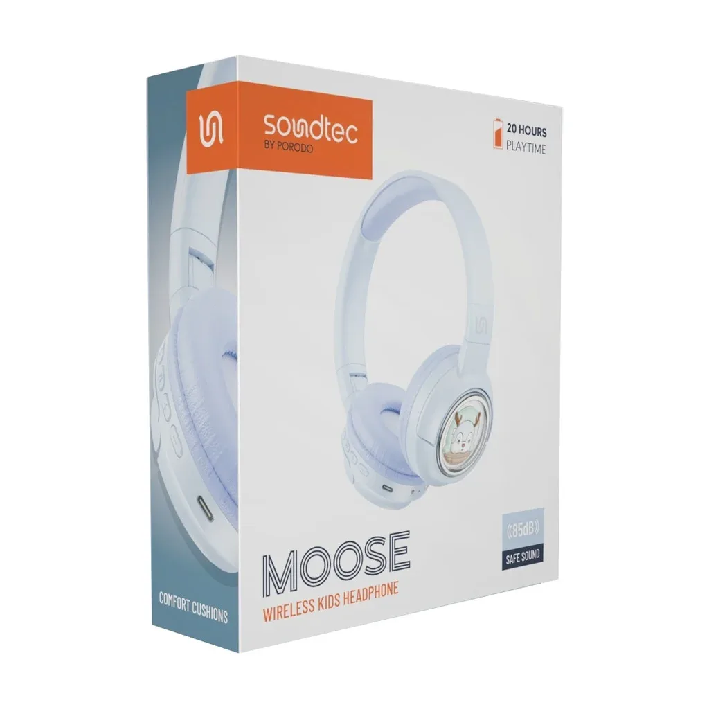 Soundtec Moose Wireless Kids Headphone 85 Db Safe Sound — image 4