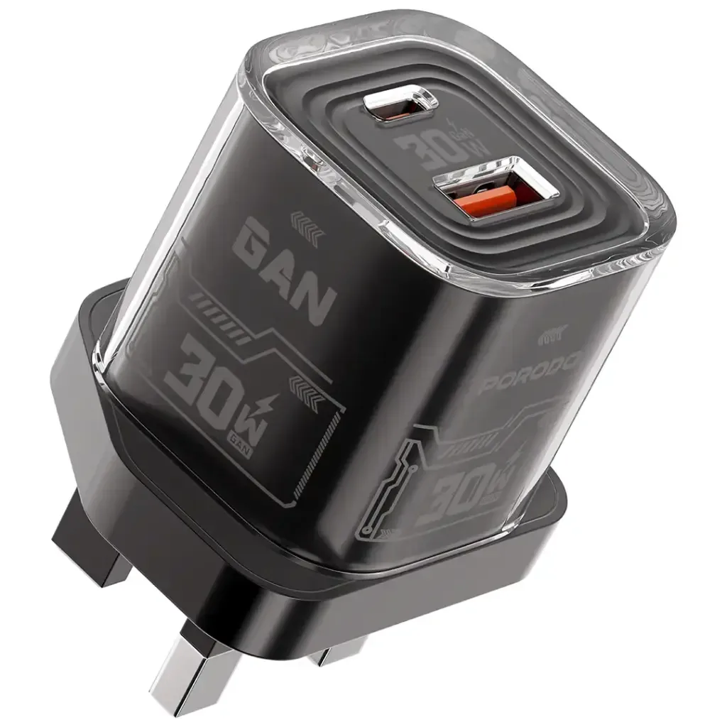 Porodo Tezclarte Dual Port Quick Wall Charger — image 2