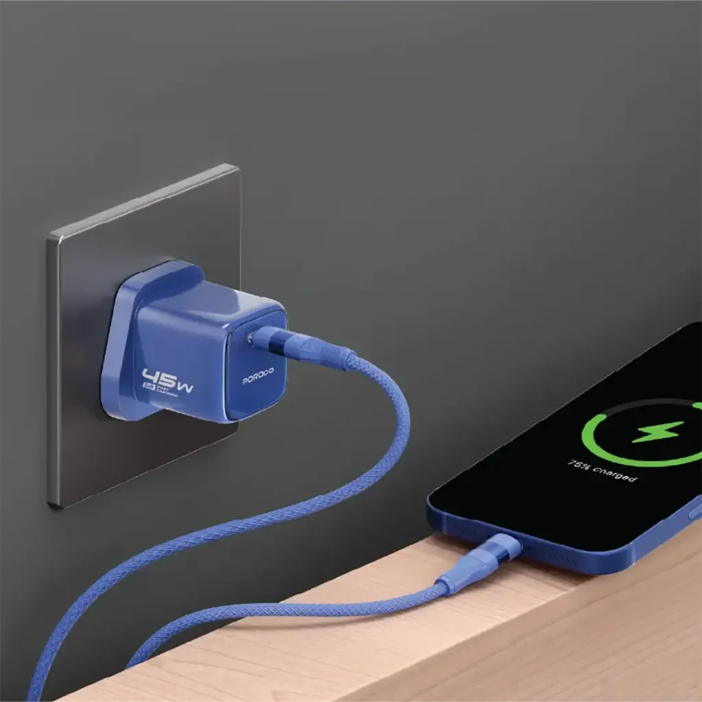 Porodo Tezbluro Usb C 45 W Wall Adapter — image 2