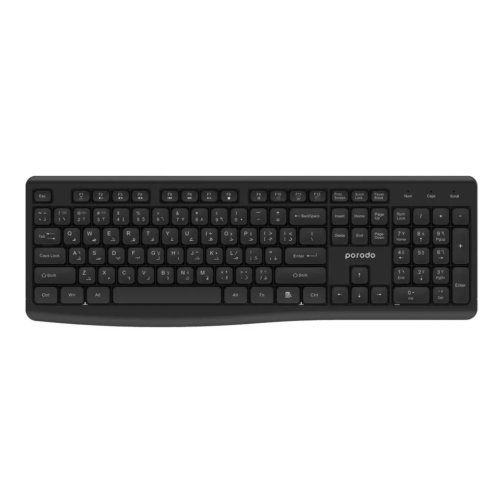 Porodo Dual Mode Wireless Keyboard and Mouse Set — image 2