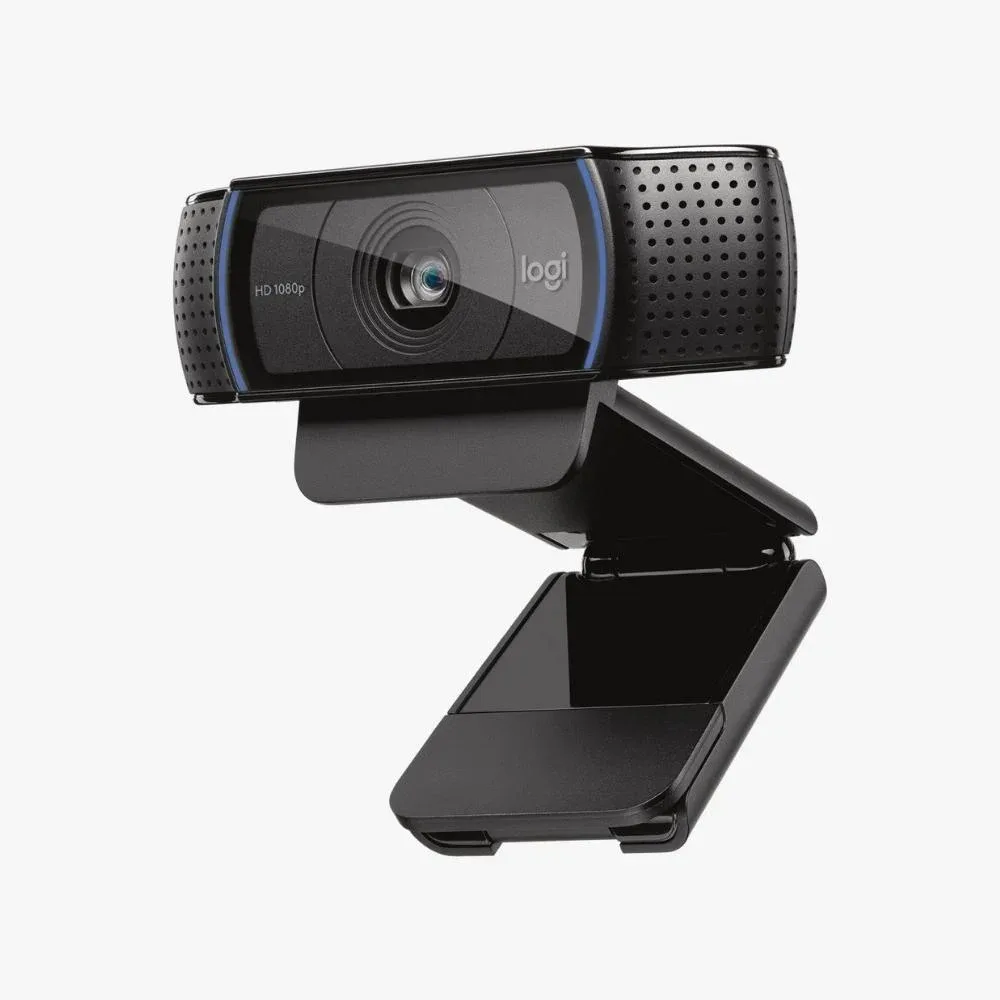 Logitech HD Pro Webcam C920 – Full HD 1080p Video, Dual Stereo Mic, Auto Light Correction — image 1