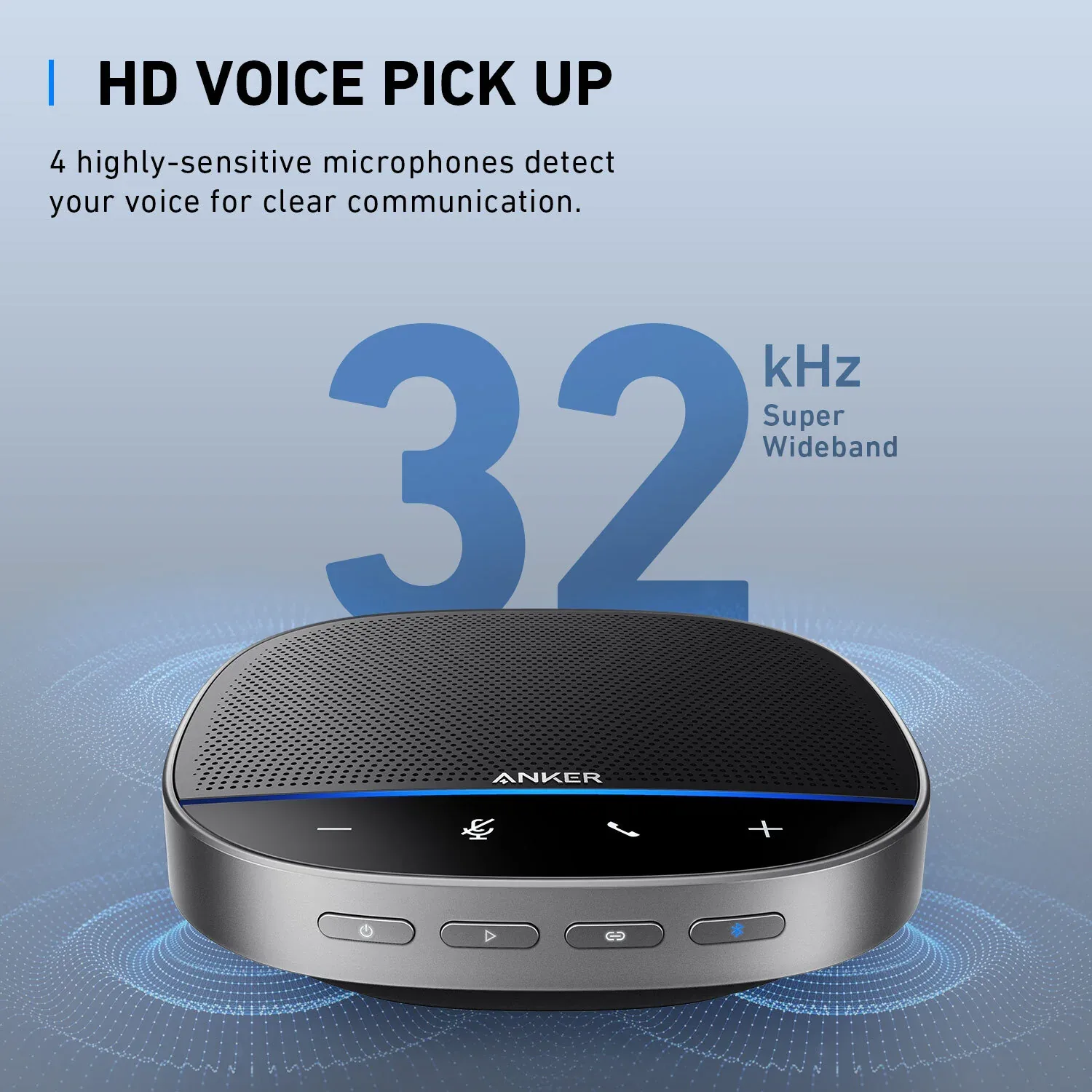 Anker PowerConf S500 Speakerphone AI Noise Cancelling Conference Speaker — image 3