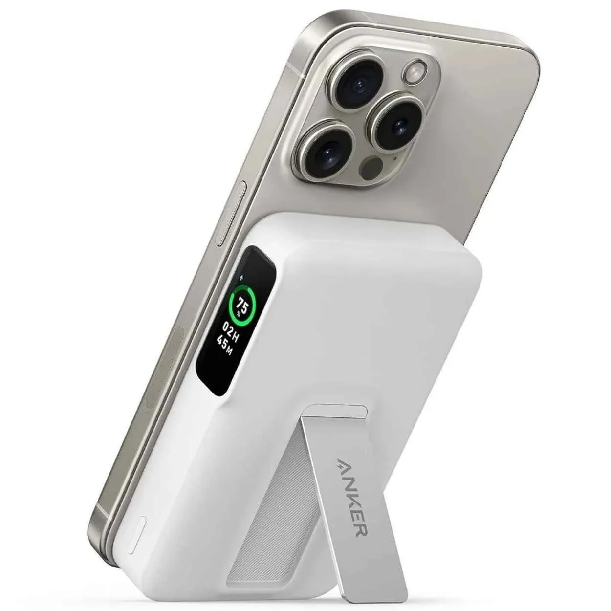 ANKER A1654H21 Magnetic 10000mAh Power Bank - Original 15W Fast Charging Smart Display — image 2