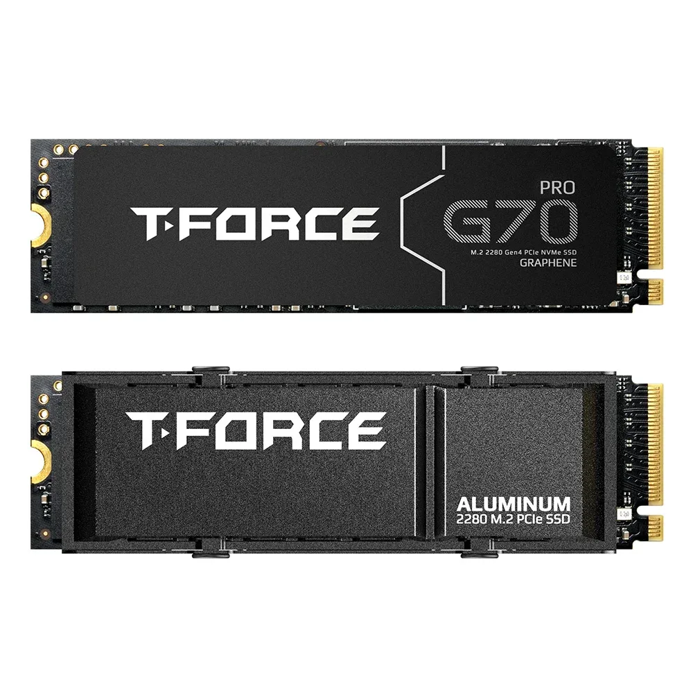 T-Force G70 Pro PCIe Gen4 SSD with Heatsink – Ultra Fast Gaming Storage — image 1