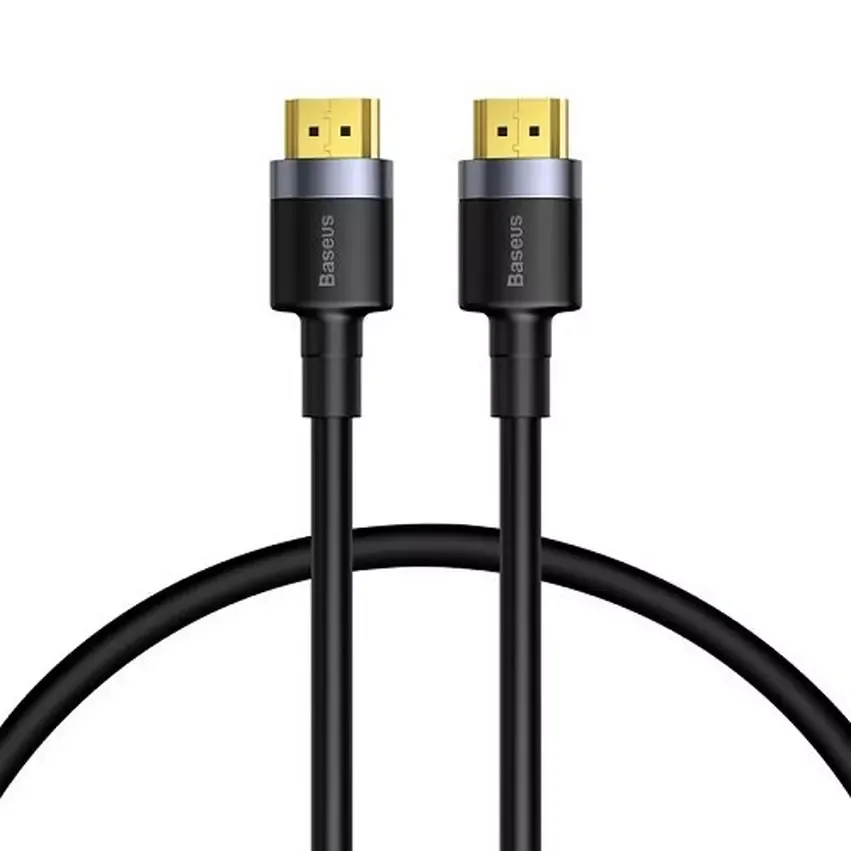 BASEUS Cafule 1M 4K HDMI Male to HDMI Male Cable BA.CADKLF-E01.BK - Genuine High-Speed Cable — image 1