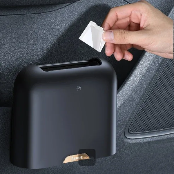 BASEUS Car Trash Can Vehicle Mounted Trash Bag 30x2 BA.CRLJD-0G.GY – Genuine Car Organizer — image 4