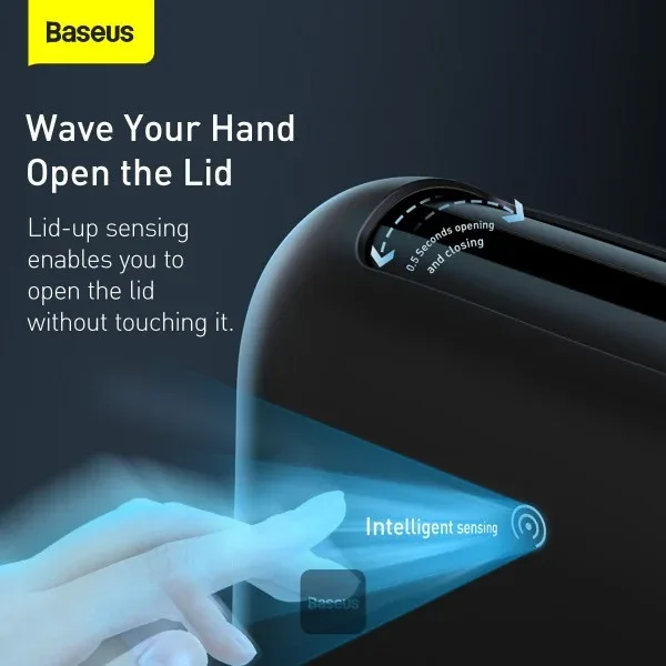 BASEUS Car Trash Can Vehicle Mounted Trash Bag 30x2 BA.CRLJD-0G.GY – Genuine Car Organizer — image 2