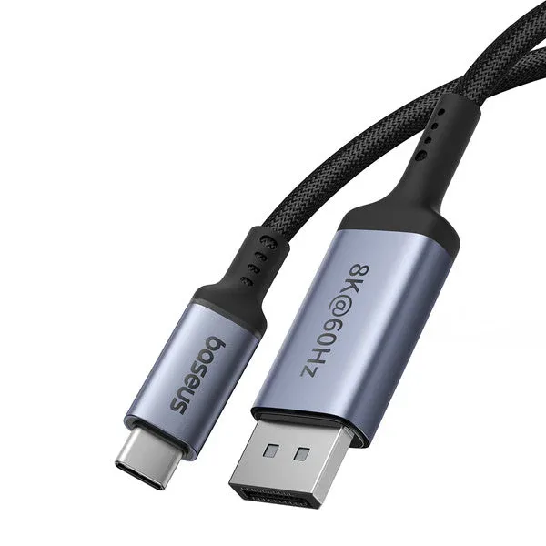 BASEUS 8K 60Hz Type-C to DisplayPort Cable 150CM – Genuine Ultra HD Display Cable — image 4