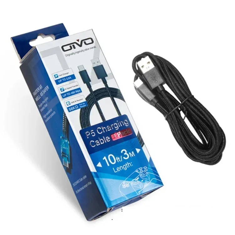 OIVO PS5 Charging Cable IV-P5229 - Genuine Fast Charge USB-C Cable — image 2
