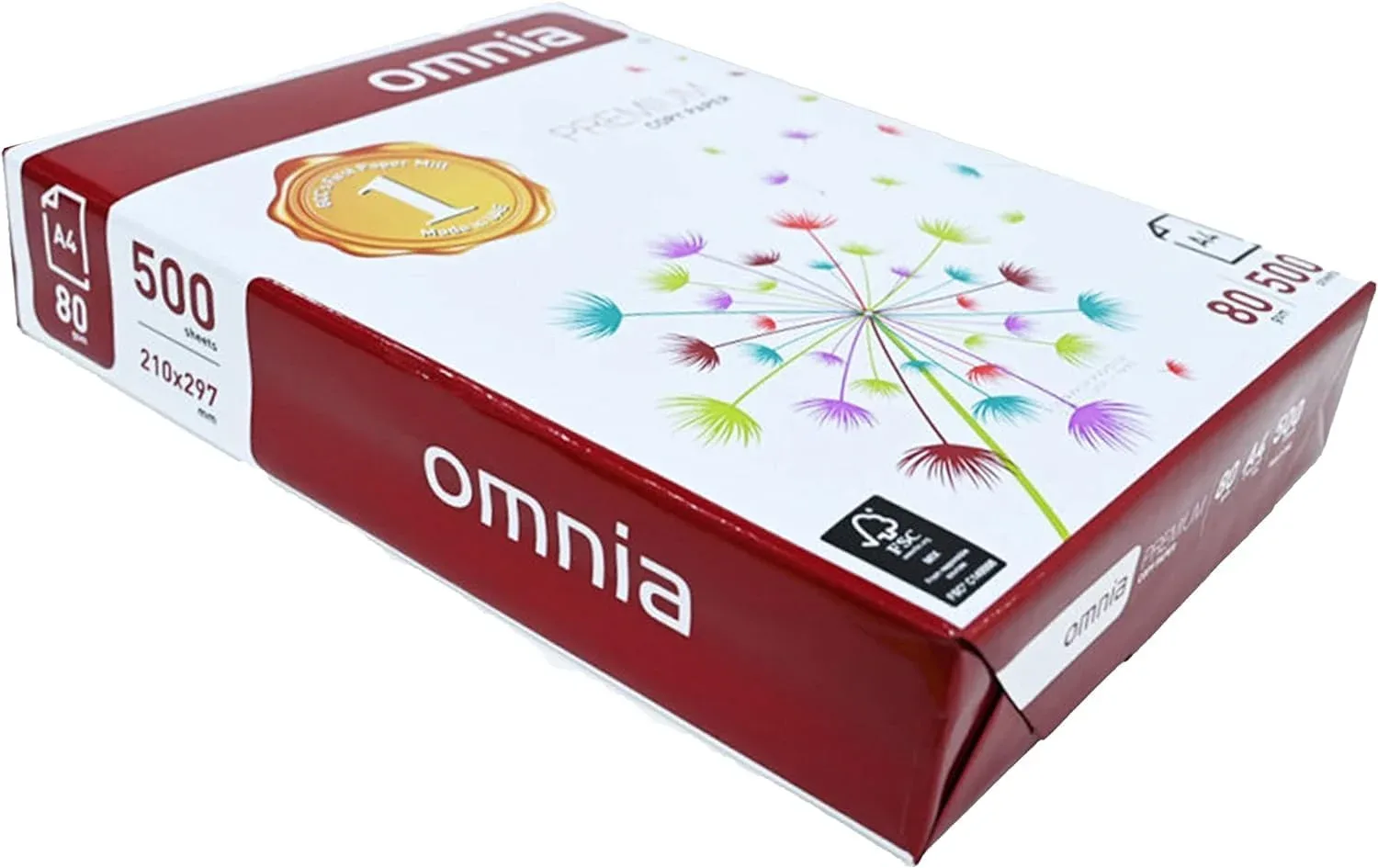 Omnia Photocopy Paper A4 80gsm Clean Printing — image 3