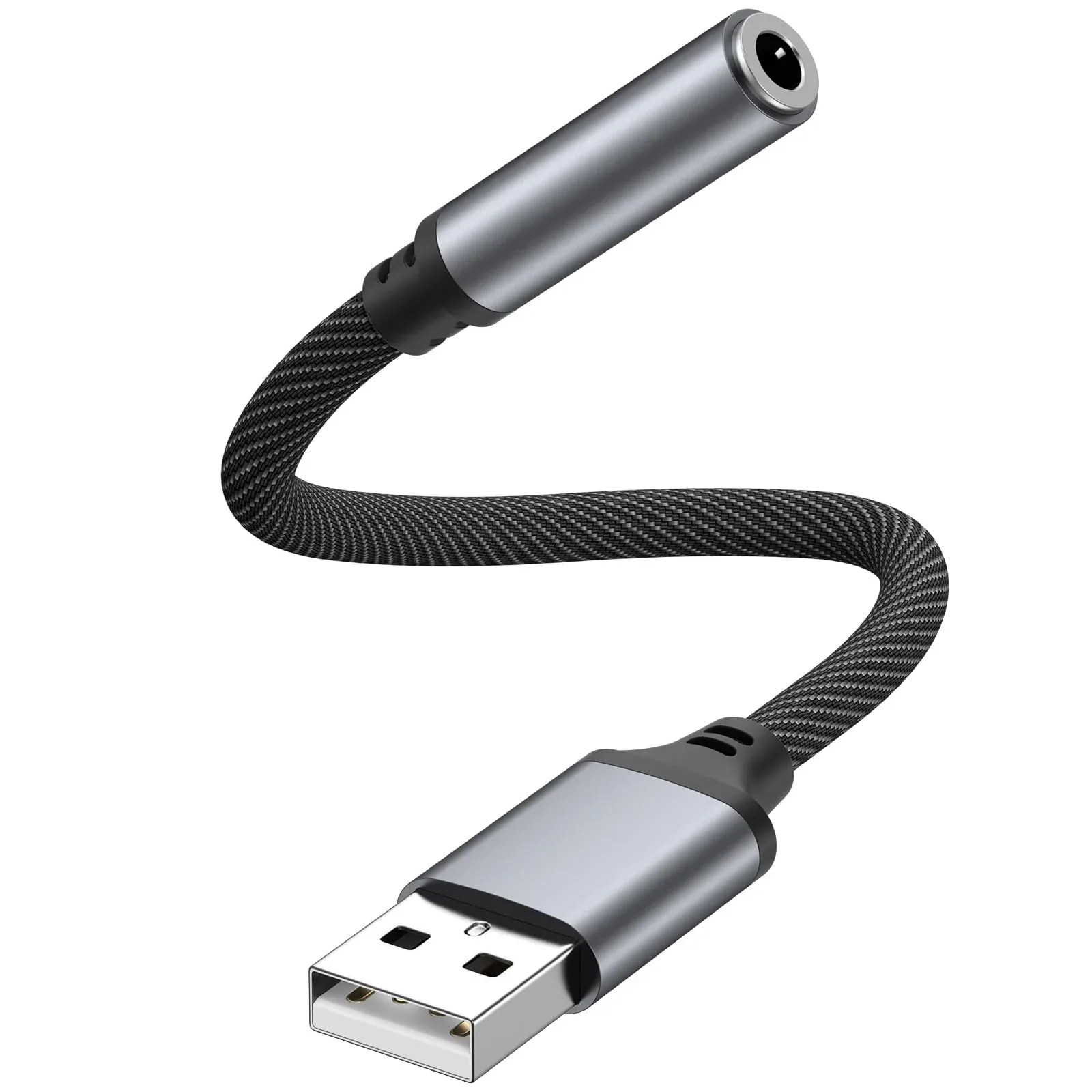 GO DES USB to 3.5mm Cable GD-UC332 - Genuine Audio Adapter Cable — image 3