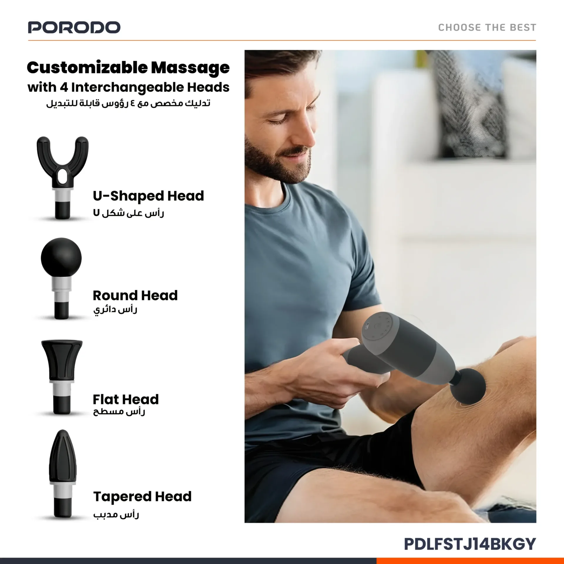 Prodo Easeon Handheld Massager Easeon PDLFSTJ14BKGY - Genuine Massager — image 3