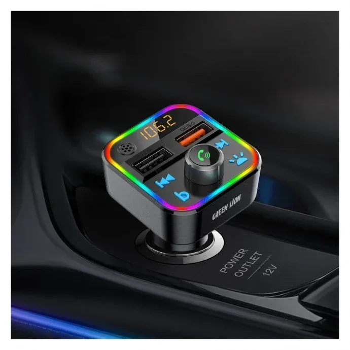 GREEN LION CAR FM 30W TRANSMITTER KIT GL-FM2 – Powerful Bluetooth Car Transmitter — image 4