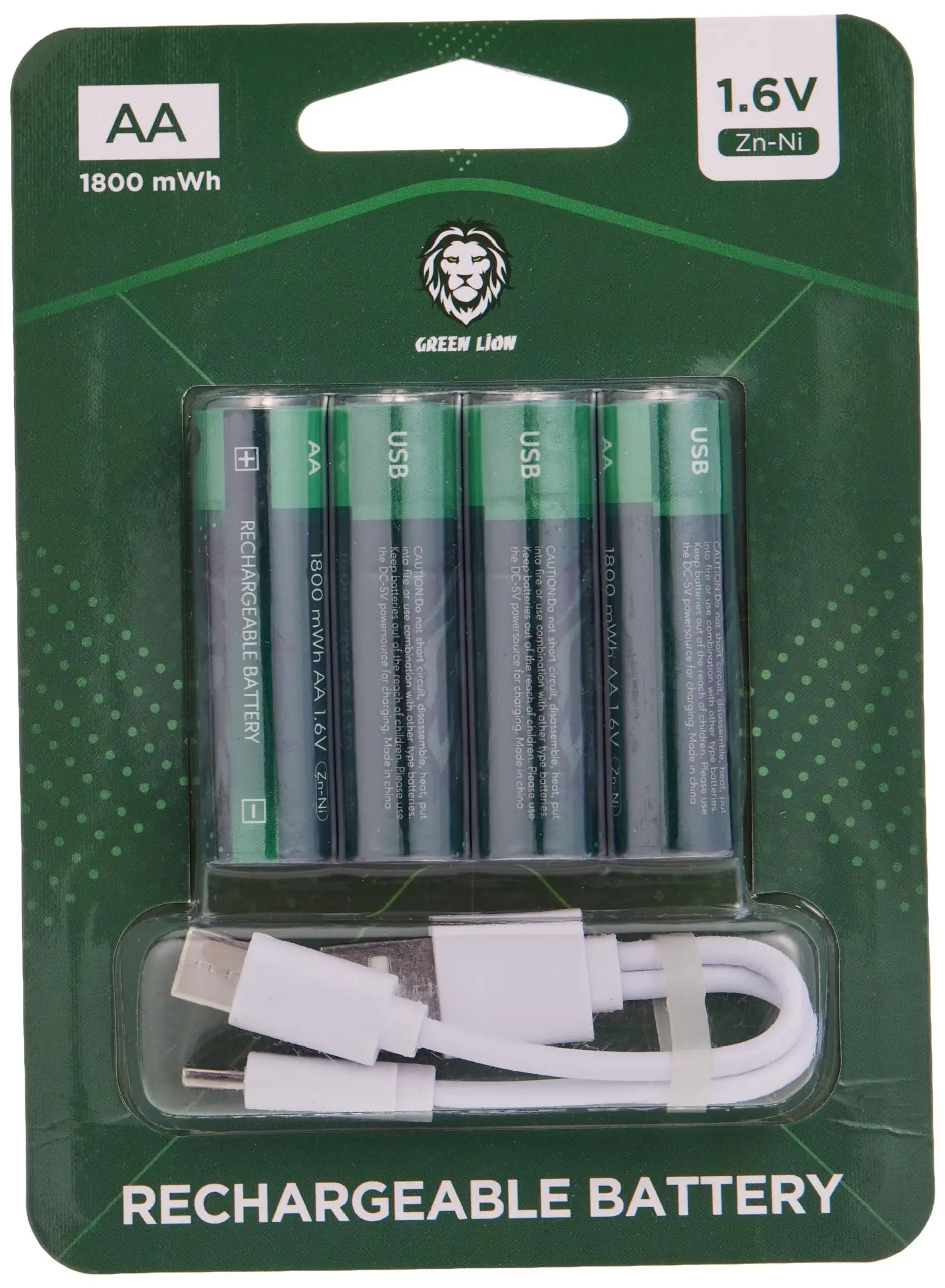 Green Lion 1.5V AA Alkaline Battery 4 LR6 – Long Lasting Reliable Power — image 2