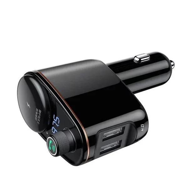 BASEUS S-06 Car Bluetooth MP3 Player BA.CCHC000001.BK - Genuine Wireless FM Transmitter — image 3