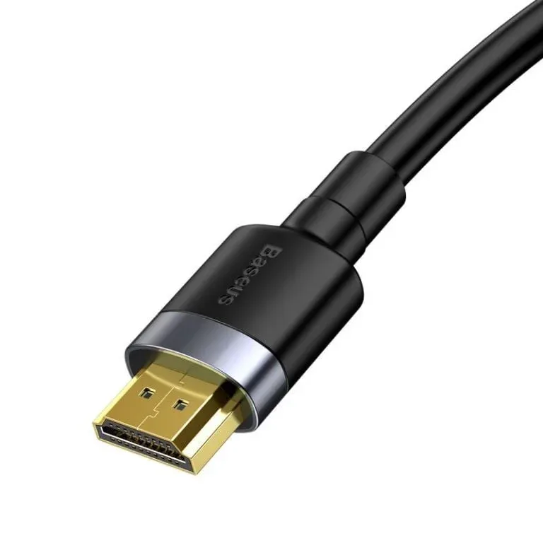 BASEUS Cafule 3M 4K HDMI Male to HDMI Male Cable BA.CADKLF-G01.BK - Genuine High-Speed HDMI Cable — image 3