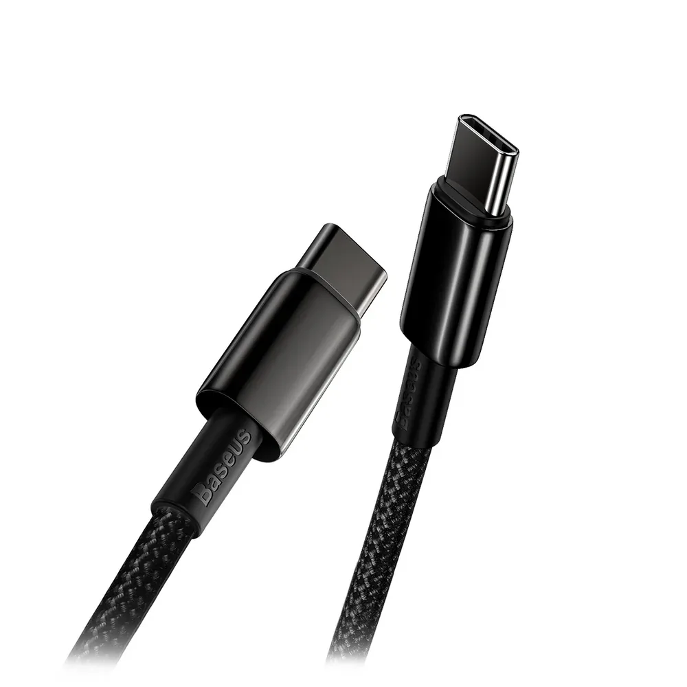 BASEUS Dura 100W USB-C to USB-C Charging Cable 1M BA.P10377803U01-00.BK – Genuine Fast Charging Cable — image 4