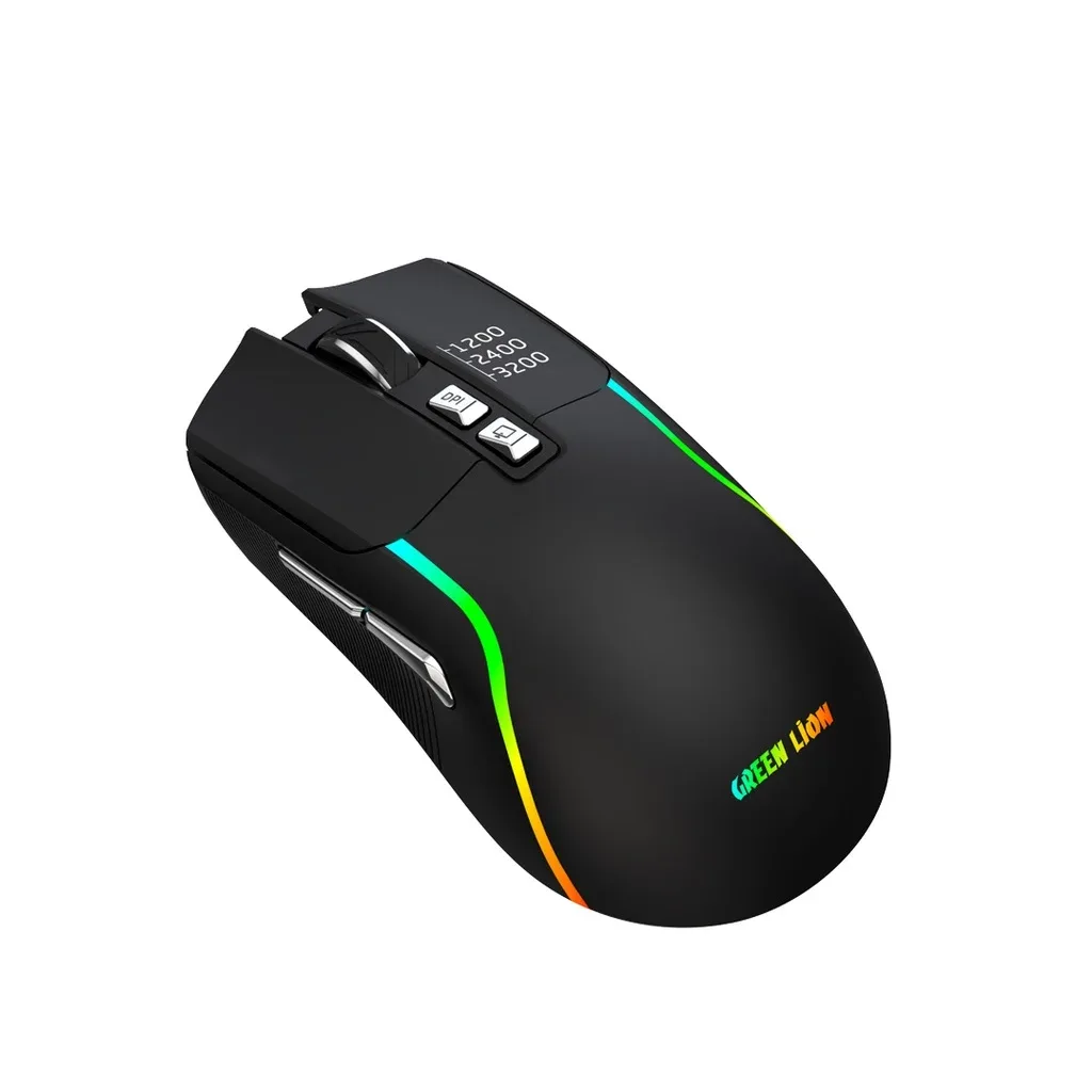 Green Lion Rechargeable Gaming Mouse 3200 DPI — image 3