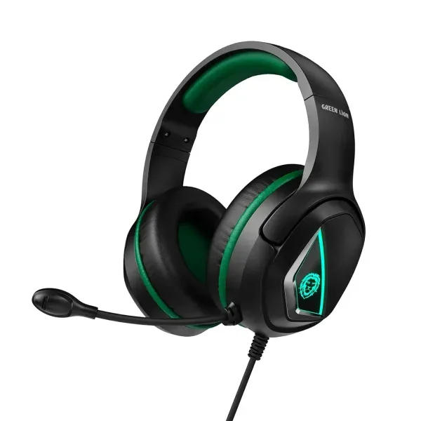 Green Lion Runner Wired Gaming Headphone Gl-Hp62 – Powerful Stereo Gaming Headset — image 2