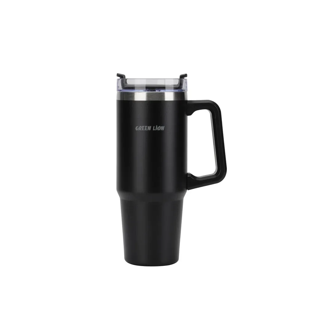 Green Lion Vacuum Travel Mug – Premium Insulated Beverage Mug — image 2