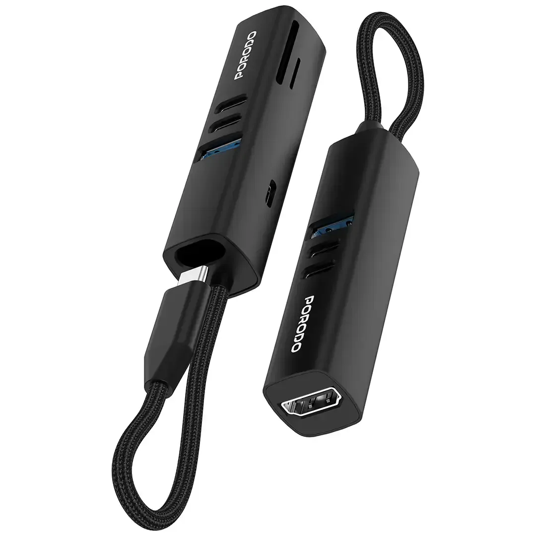 Prodo 7 In 1 Multi Port USB Hub PD35037IN1 - Usb Hub — image 4