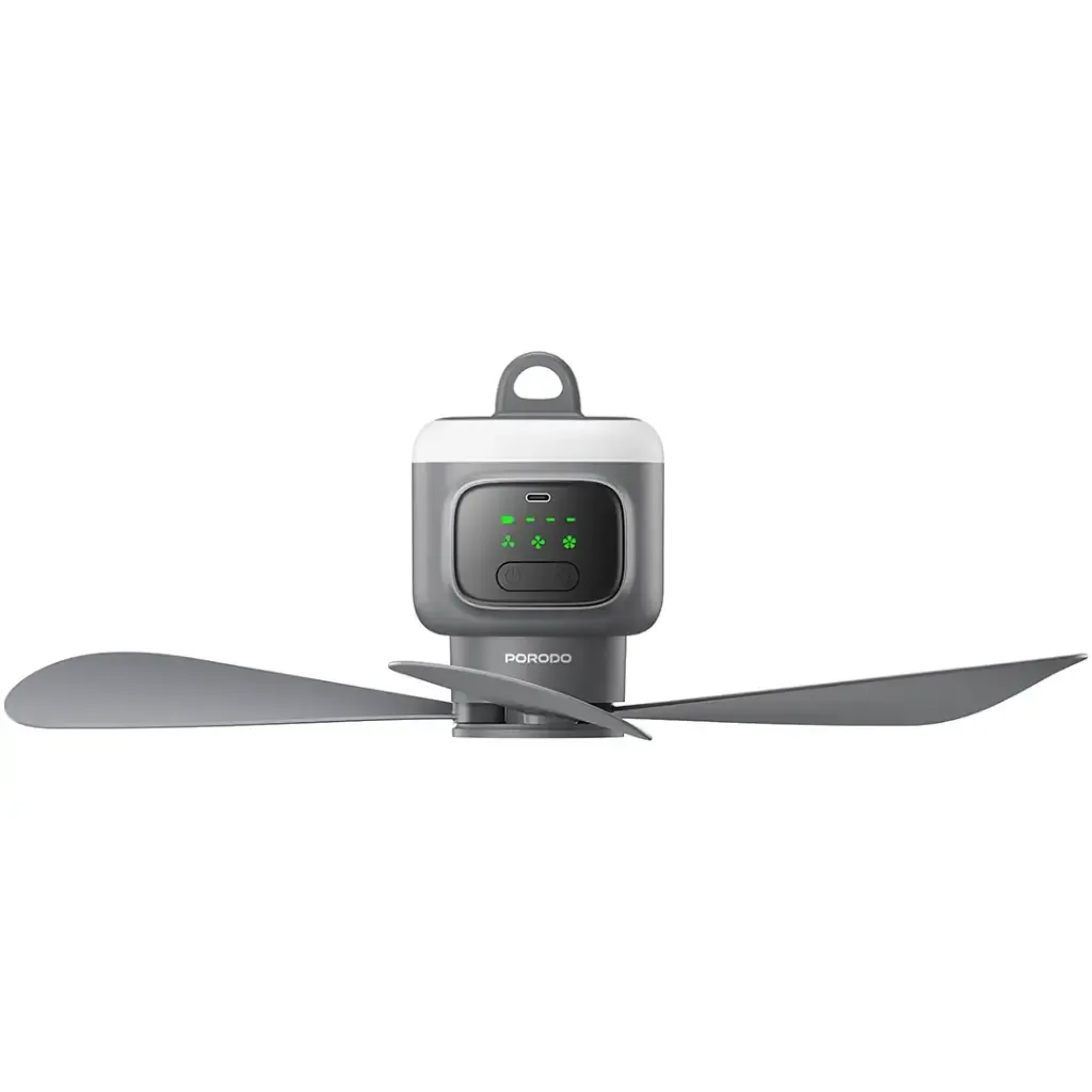 Prodo Rechargeable Ceiling Fan With Display Panel PDRSF12KGY - Official Ceiling Fan — image 3